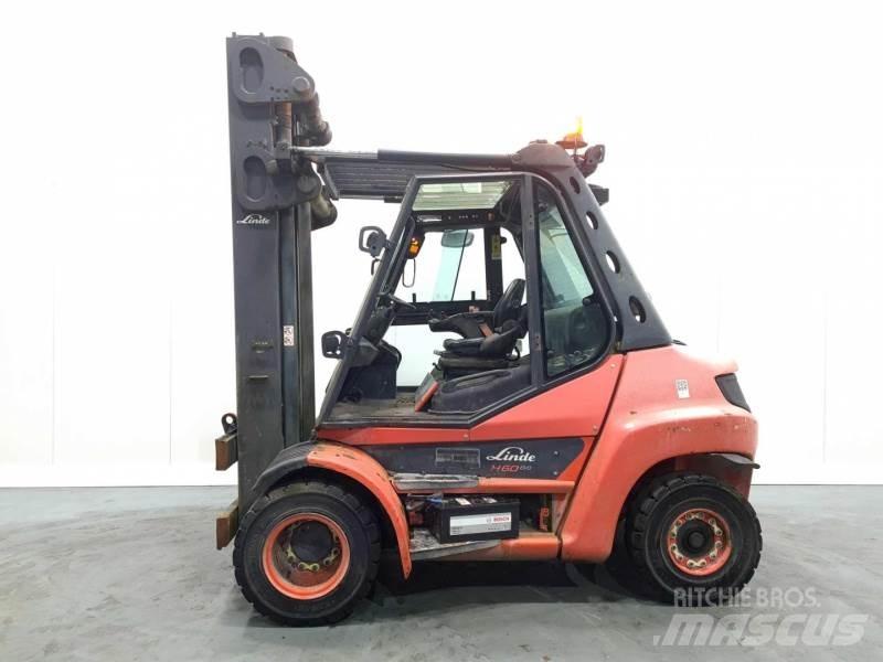 Linde H60D-03 396 Diesel gaffeltrucks