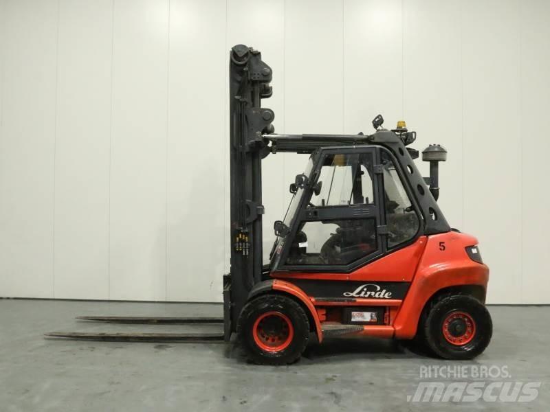 Linde H70D-02 396 Diesel gaffeltrucks