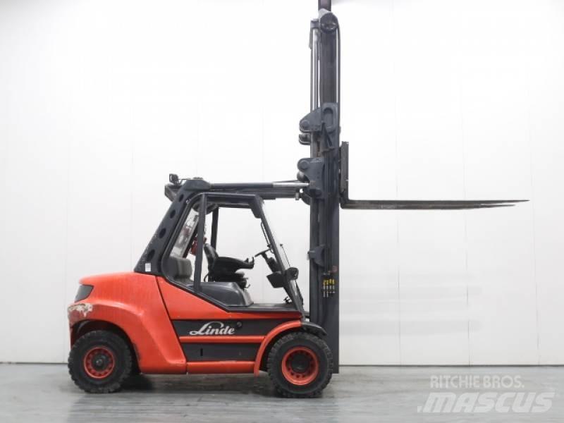 Linde H80D-02/900 396 Diesel gaffeltrucks