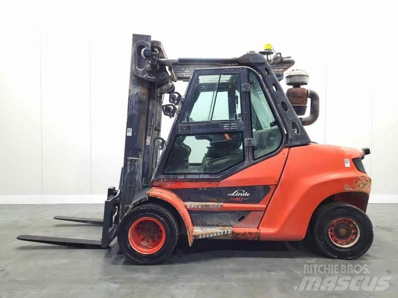 Linde H80D-03/900 396 Diesel gaffeltrucks