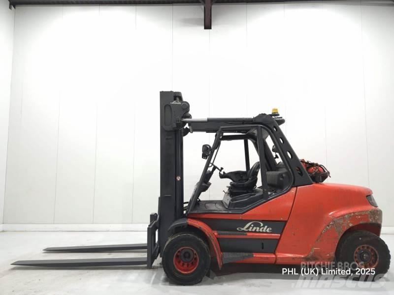 Linde H80T-02/1100 (RENTAL) LPG gaffeltrucks