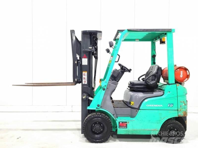 Mitsubishi FG15N LPG gaffeltrucks