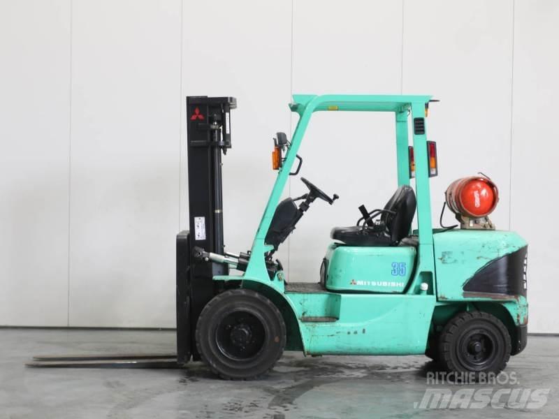 Mitsubishi FG35K LPG gaffeltrucks