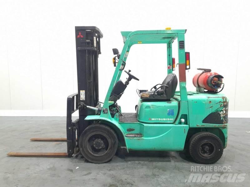 Mitsubishi FG35K LPG gaffeltrucks