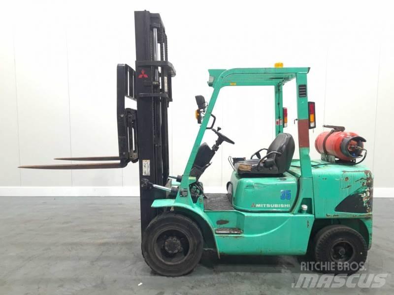 Mitsubishi FG35K LPG gaffeltrucks