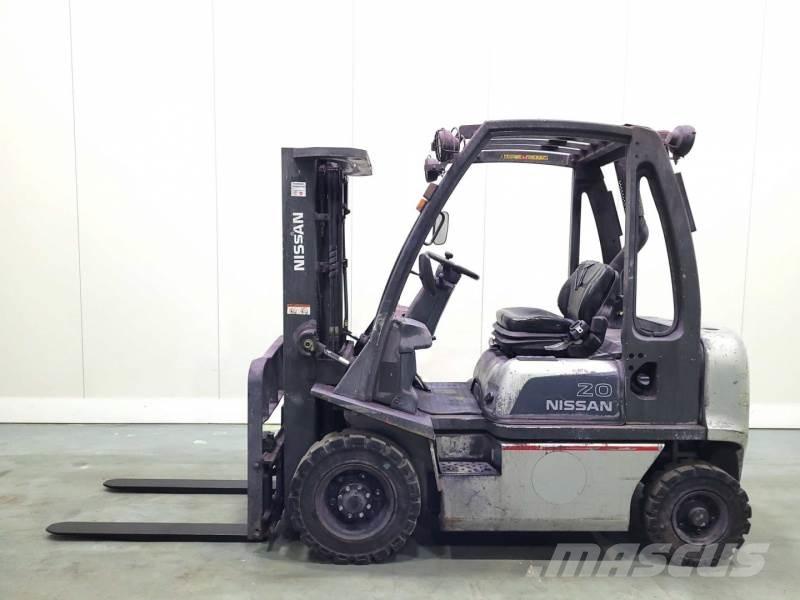 Nissan FD02A20 Diesel gaffeltrucks