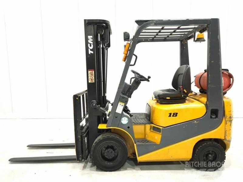 TCM FG18T9H LPG gaffeltrucks