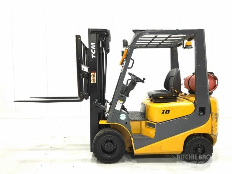 TCM FG18T9H LPG gaffeltrucks