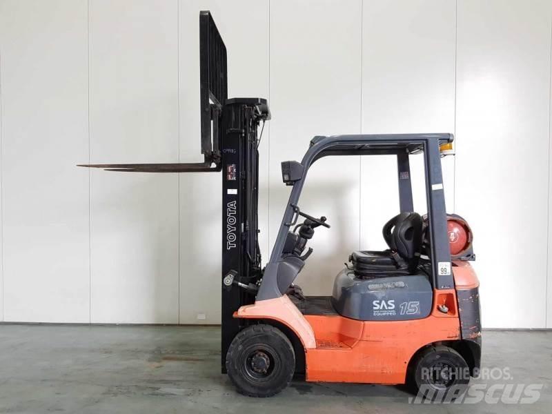 Toyota 42-7FGF15 LPG gaffeltrucks