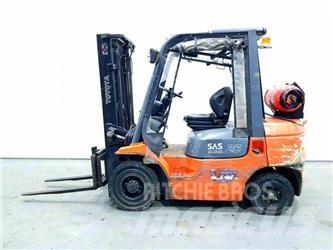 Toyota 42-7FGF25 LPG gaffeltrucks