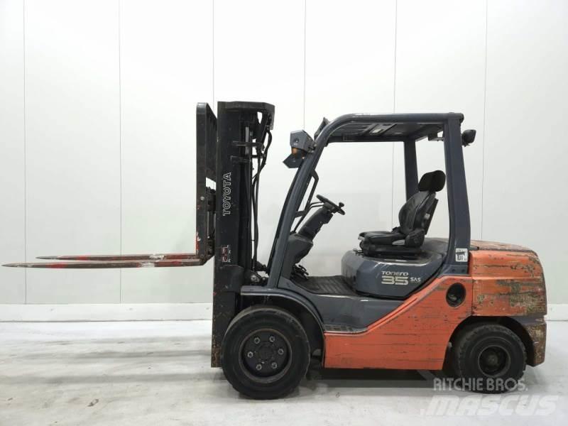 Toyota 52-8FDJF35 Diesel gaffeltrucks
