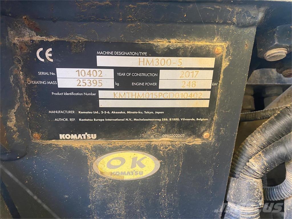 Komatsu HM300-5 Terrængående lastbiler