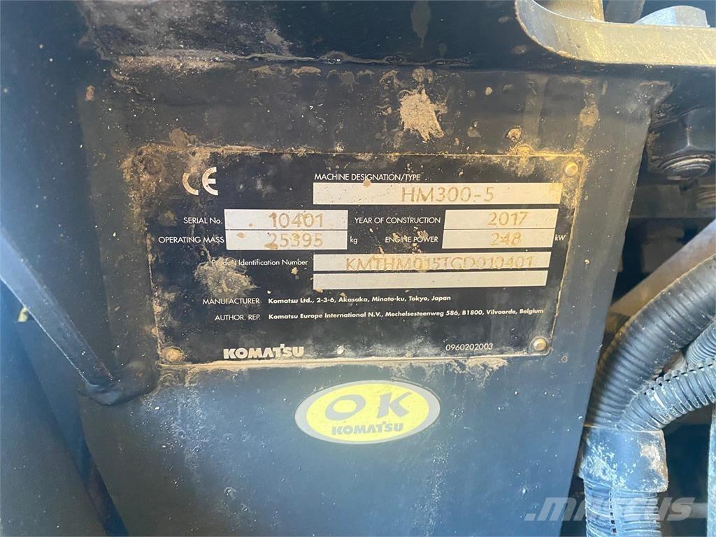 Komatsu HM300-5 Terrængående lastbiler