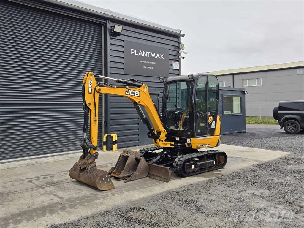 JCB 8026 Minigravemaskiner