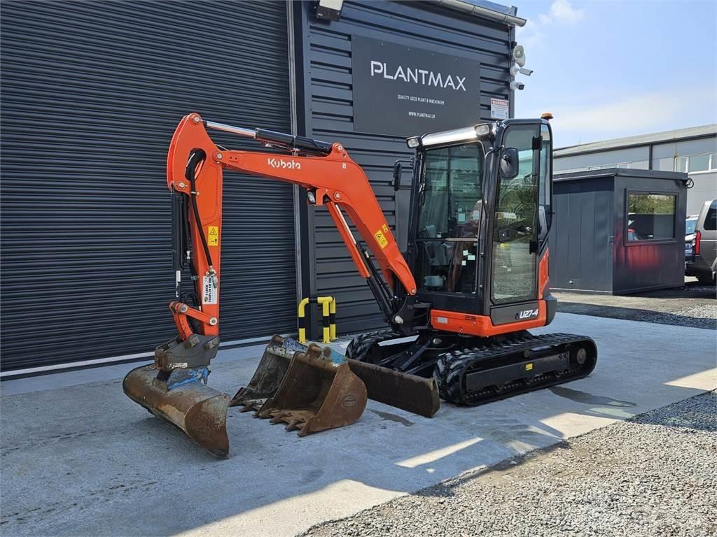 Kubota U27-4 Minigravemaskiner