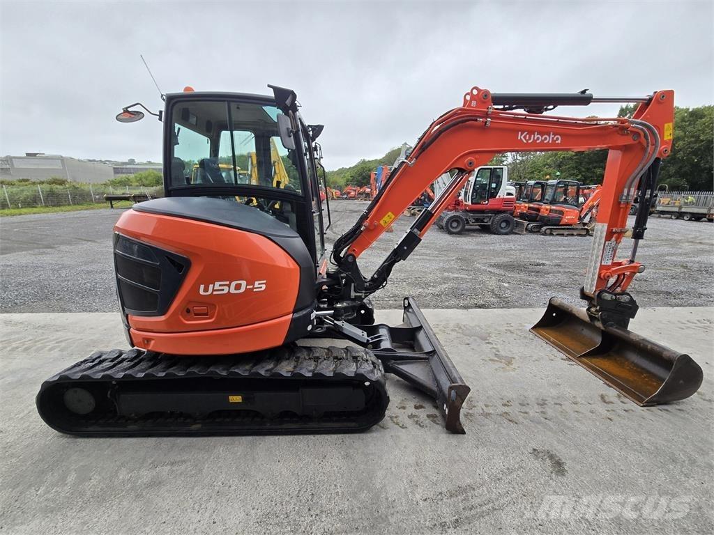 Kubota U50-5 Midi-gravemaskiner 7t - 12t