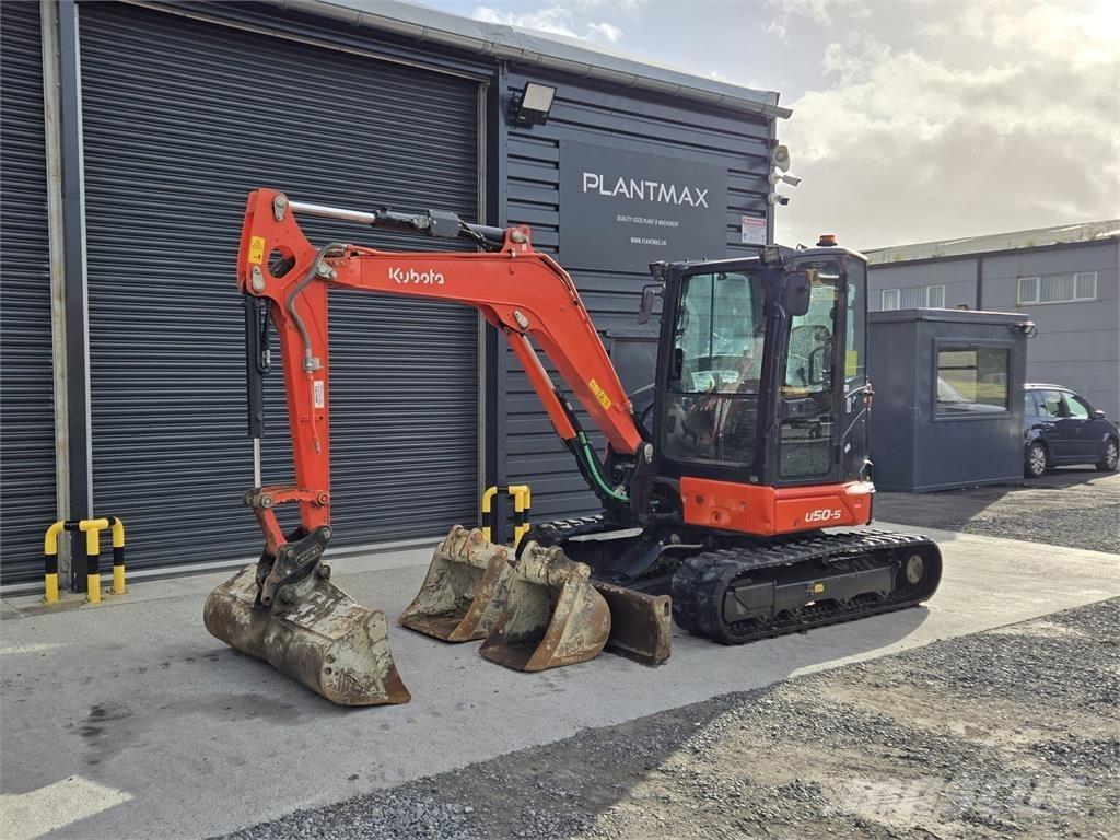 Kubota U50-5 Midi-gravemaskiner 7t - 12t