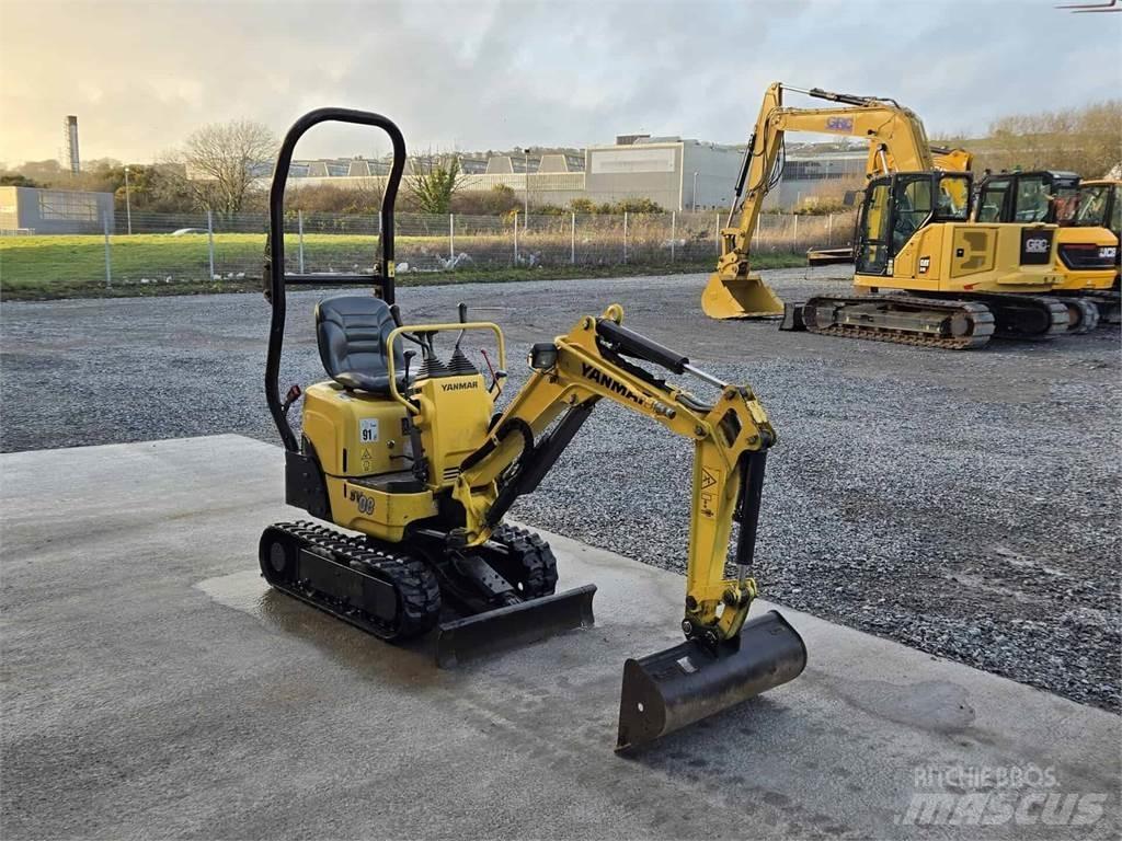 Yanmar SV08 Minigravemaskiner