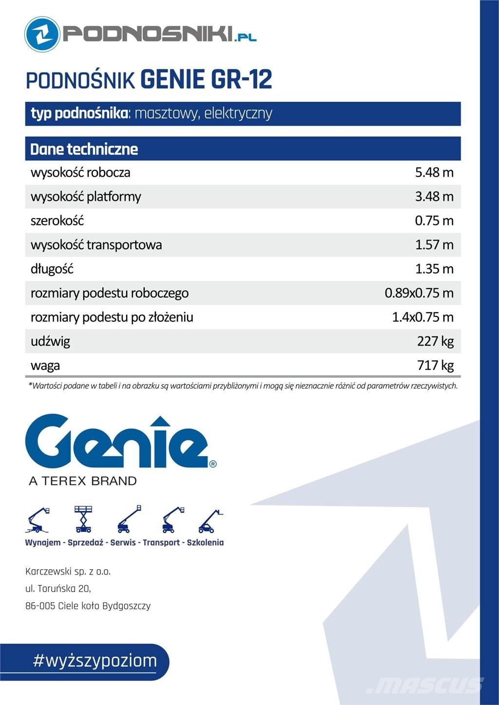 Genie GS-4047 Saxlifte