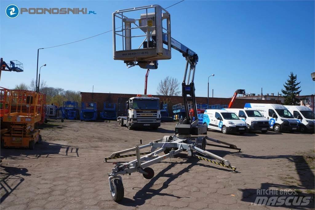 Omme 1550 EBZX Trailermonterede lifte