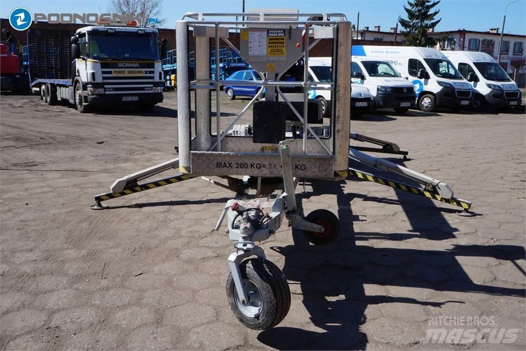 Omme 1550 EBZX Trailermonterede lifte