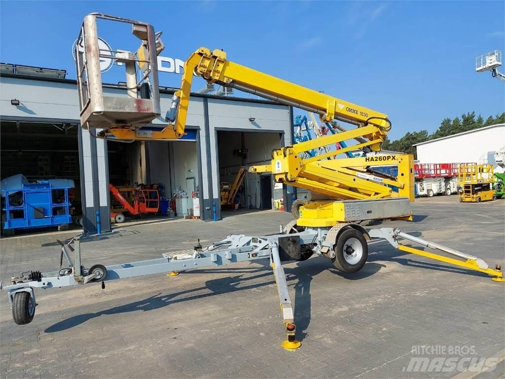 Omme 1830 EBZX Trailermonterede lifte