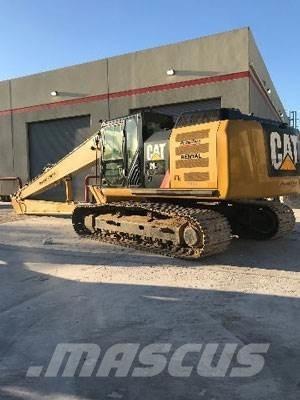 CAT 329EL Long Reach Gravemaskiner på larvebånd
