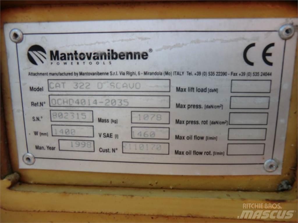 CAT 322D Entreprenør - Andet