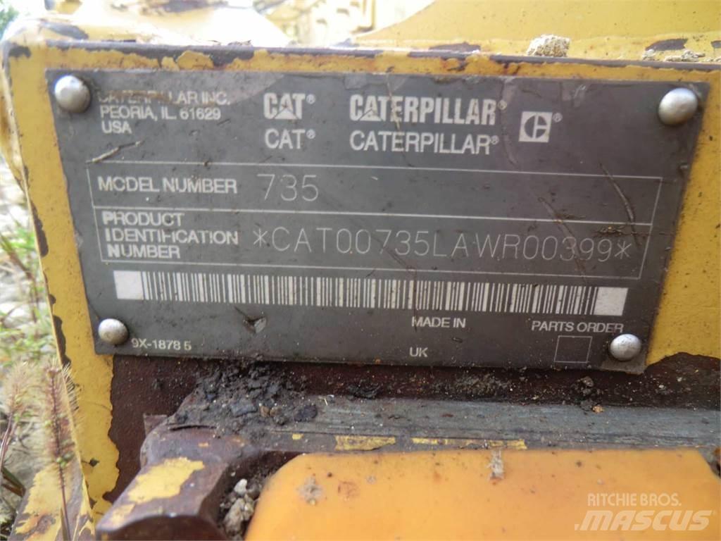 CAT 735 Chassis og suspension