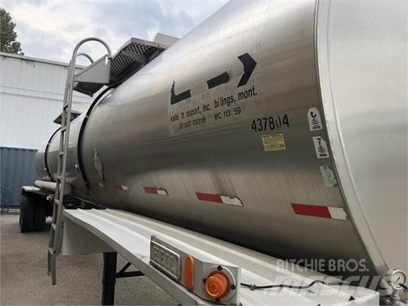 Heil SRJ7 STAINLESS Semi-trailer med Tank