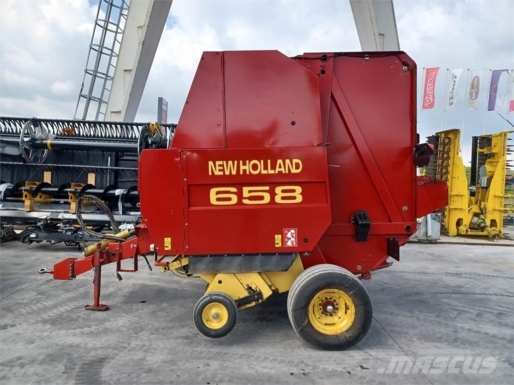 New Holland 658 Rundballe-pressere