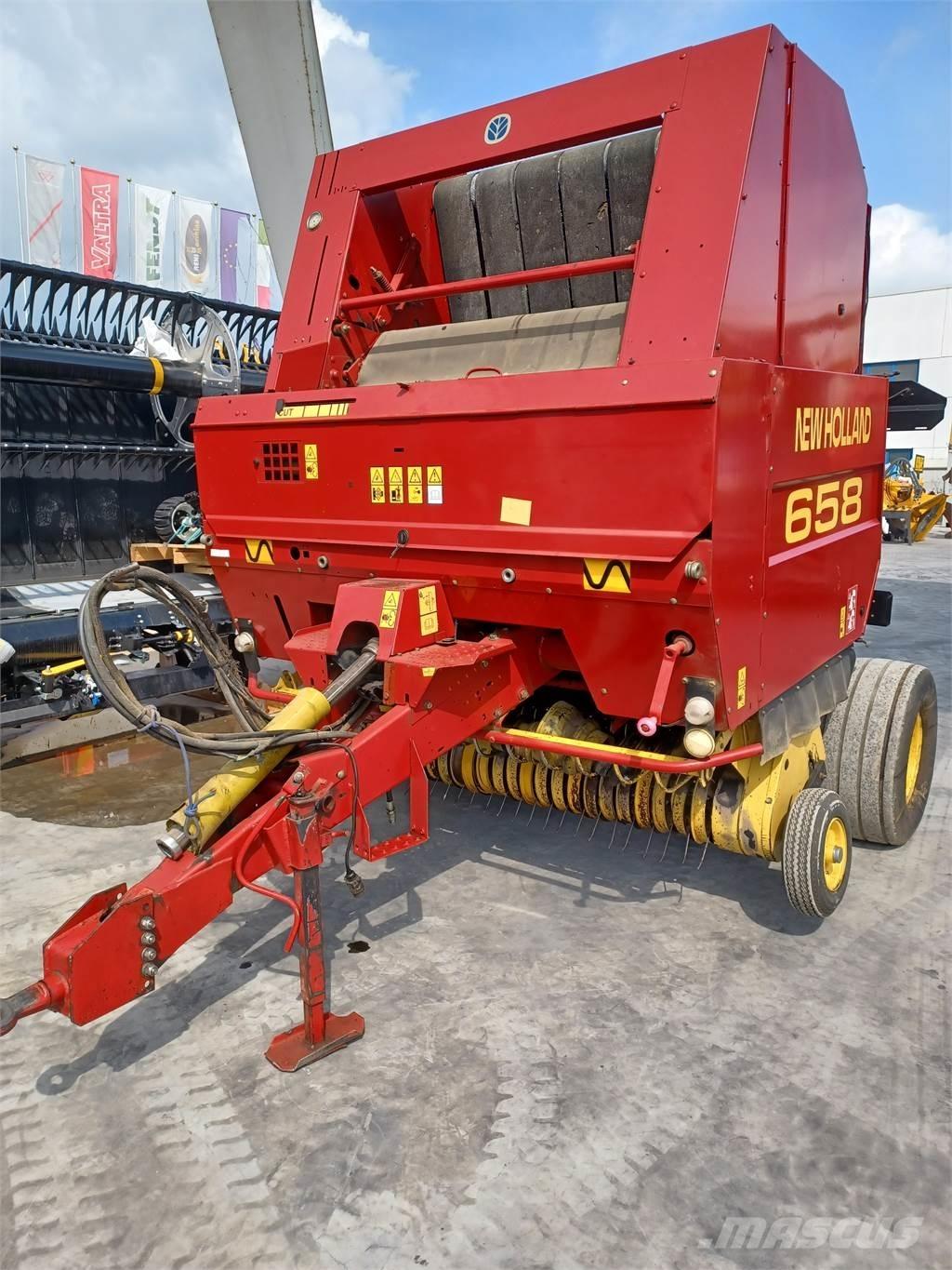 New Holland 658 Rundballe-pressere