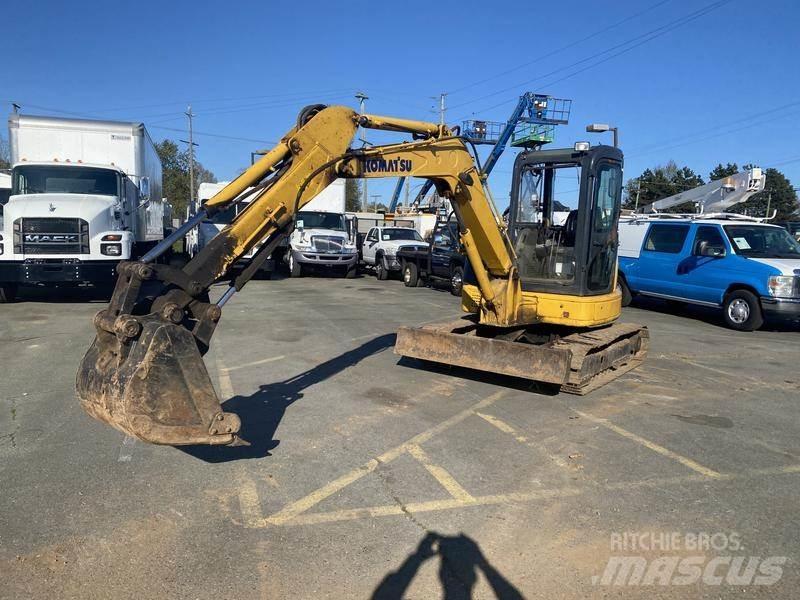 Komatsu PC55MR2 Gravemaskiner på larvebånd