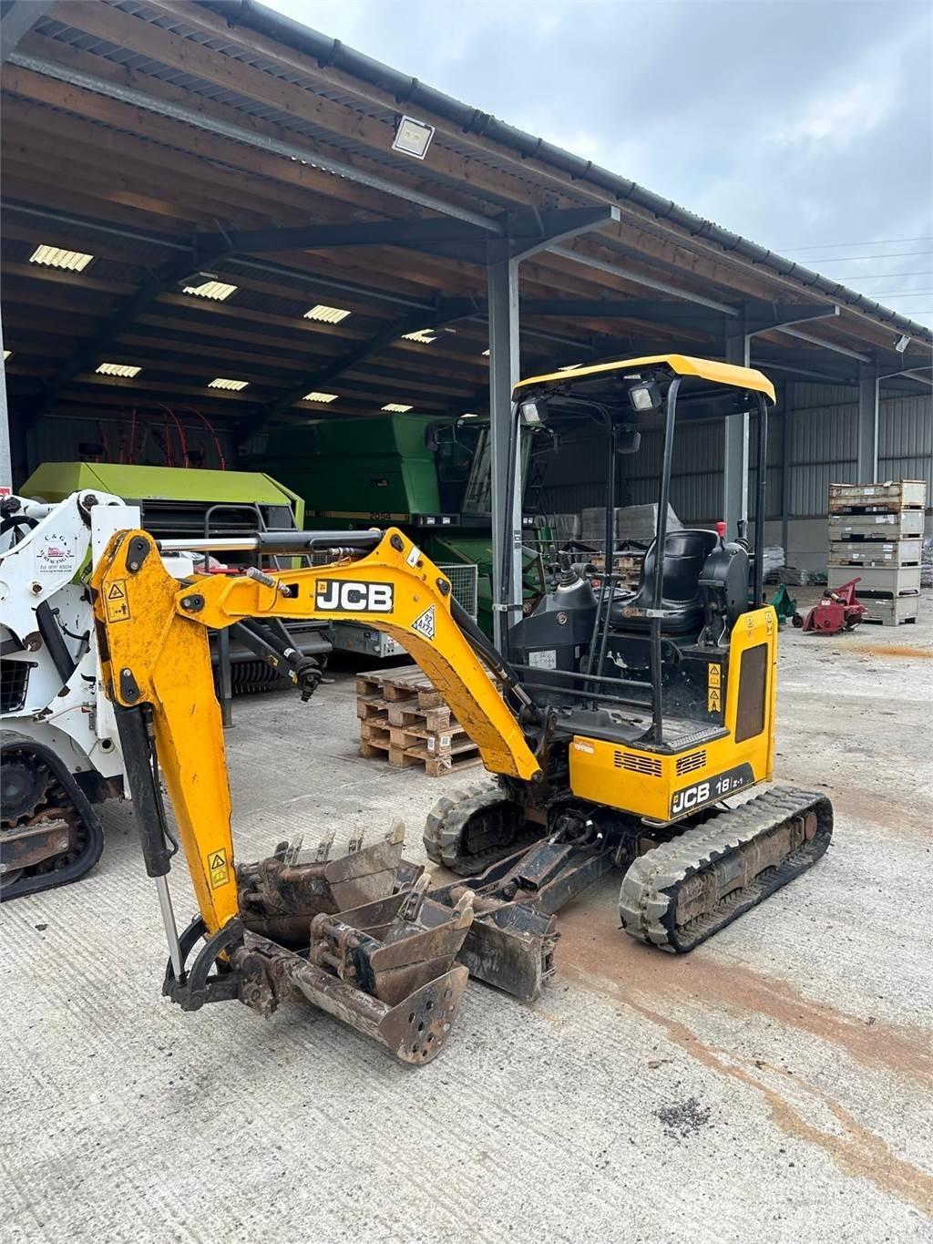JCB 18-Z1 Gravemaskiner på larvebånd