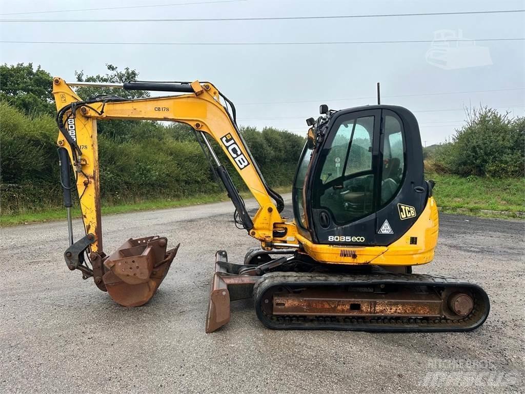 JCB 8085 Gravemaskiner på larvebånd
