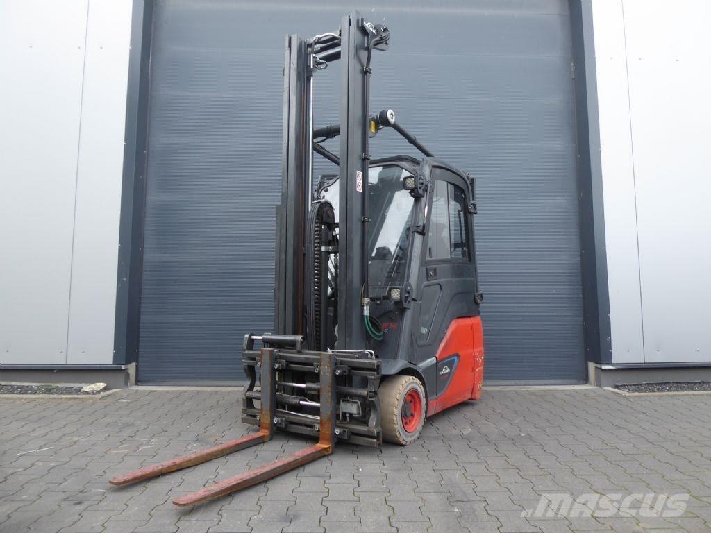 Linde E14-02 El gaffeltrucks