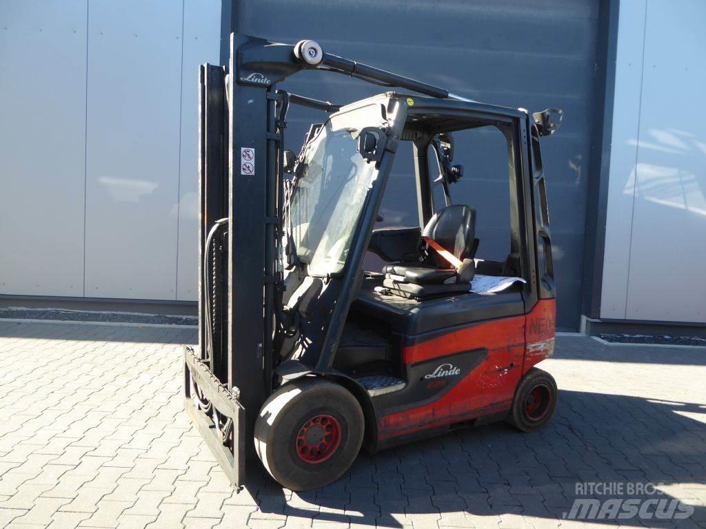 Linde E25-01 El gaffeltrucks
