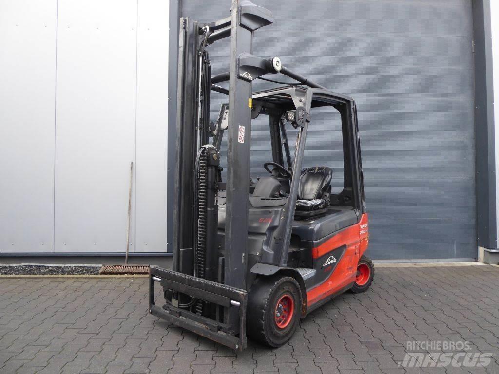 Linde E25-01 El gaffeltrucks