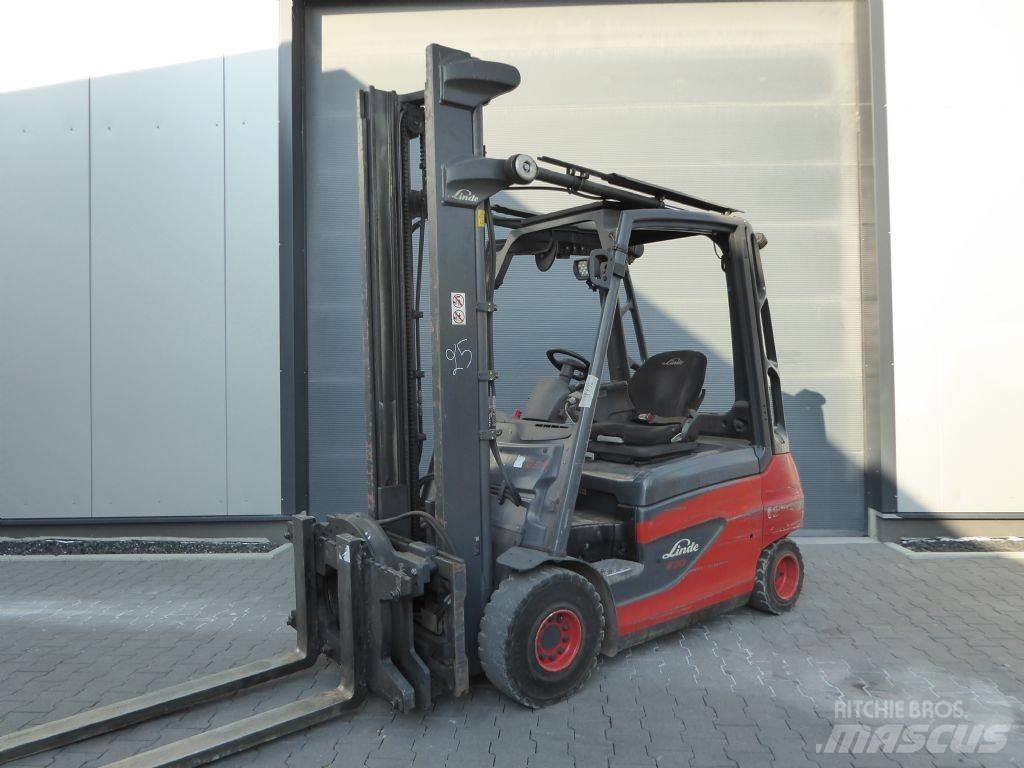 Linde E30-01 El gaffeltrucks