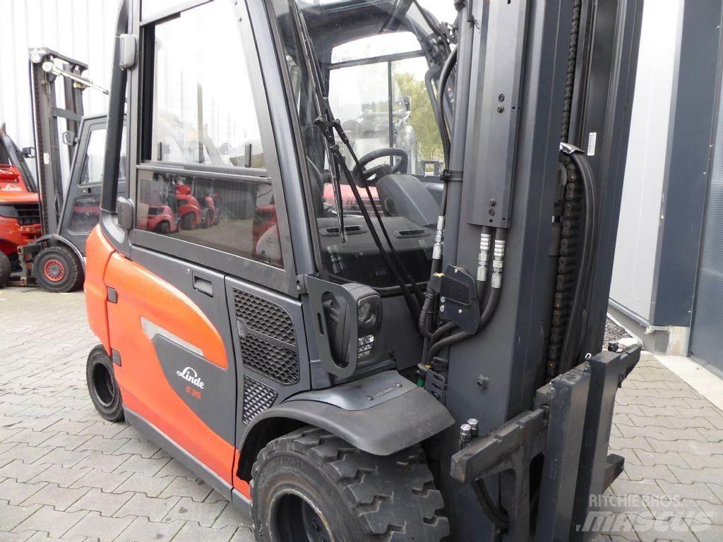 Linde E35L-01 El gaffeltrucks