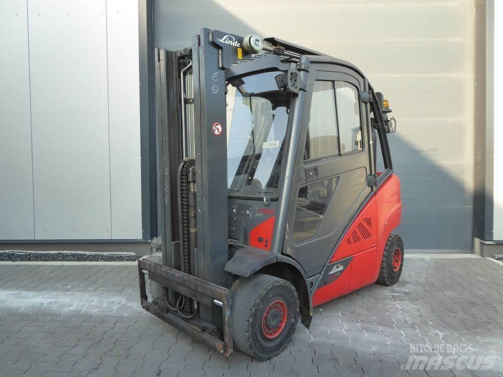 Linde H25T-02 LPG gaffeltrucks