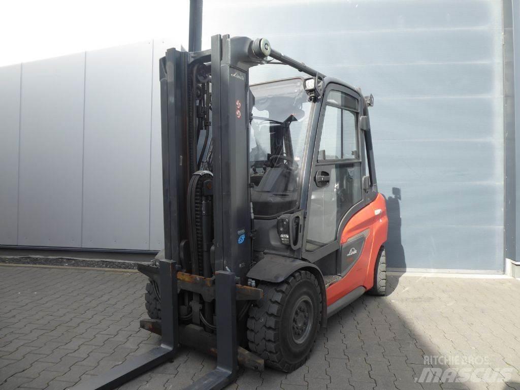 Linde H35D-01 Diesel gaffeltrucks