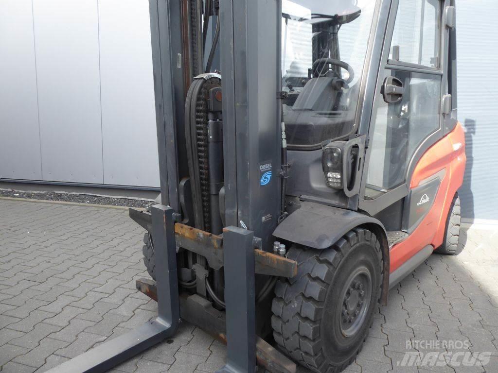 Linde H35D-01 Diesel gaffeltrucks