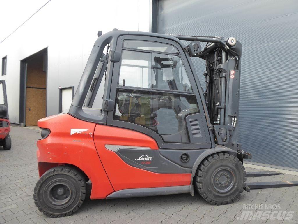 Linde H35D-01 Diesel gaffeltrucks