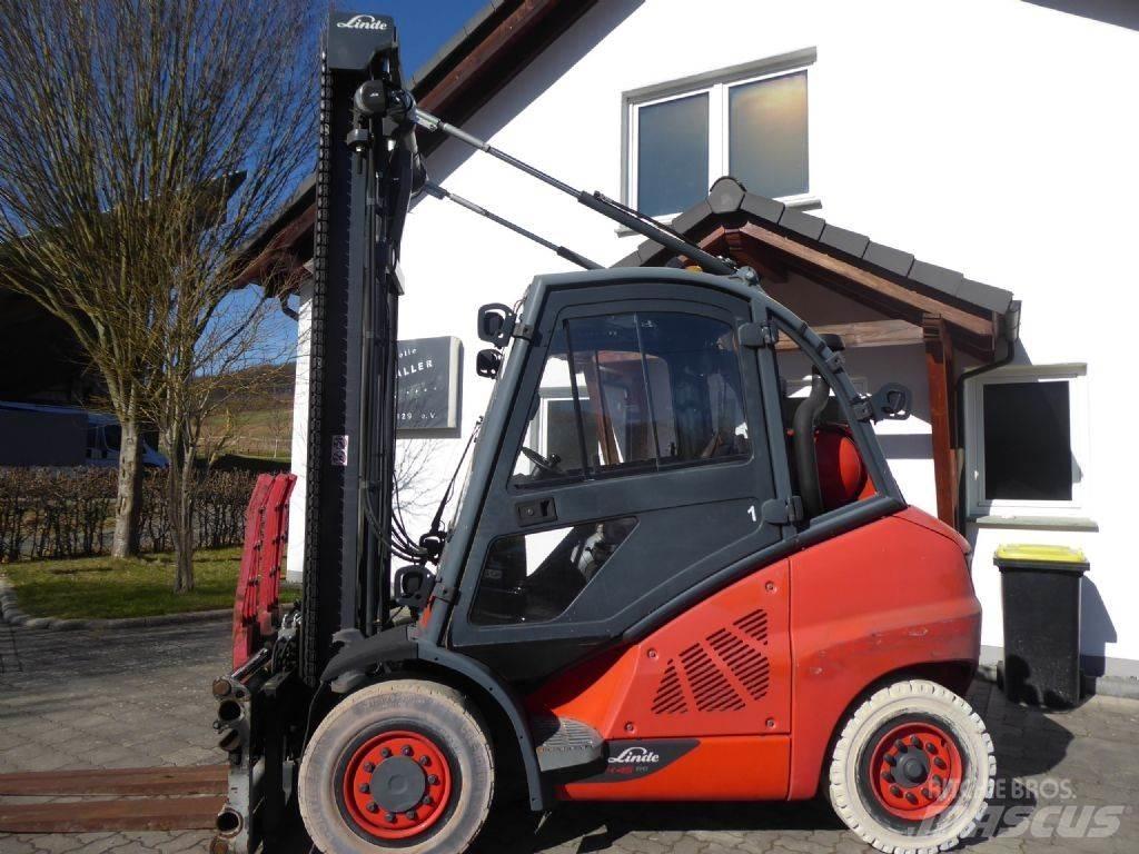 Linde H45T-02 LPG gaffeltrucks