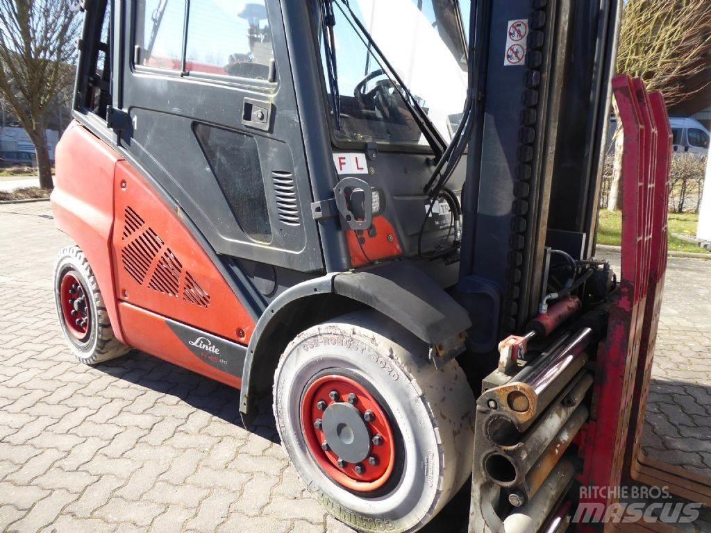 Linde H45T-02 LPG gaffeltrucks