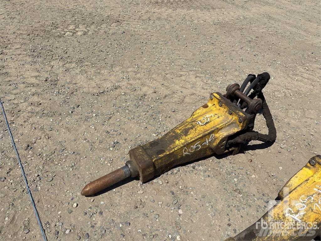  10 ft Tandem Hydraulik / Trykluft hammere