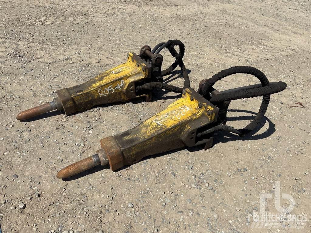  10 ft Tandem Hydraulik / Trykluft hammere