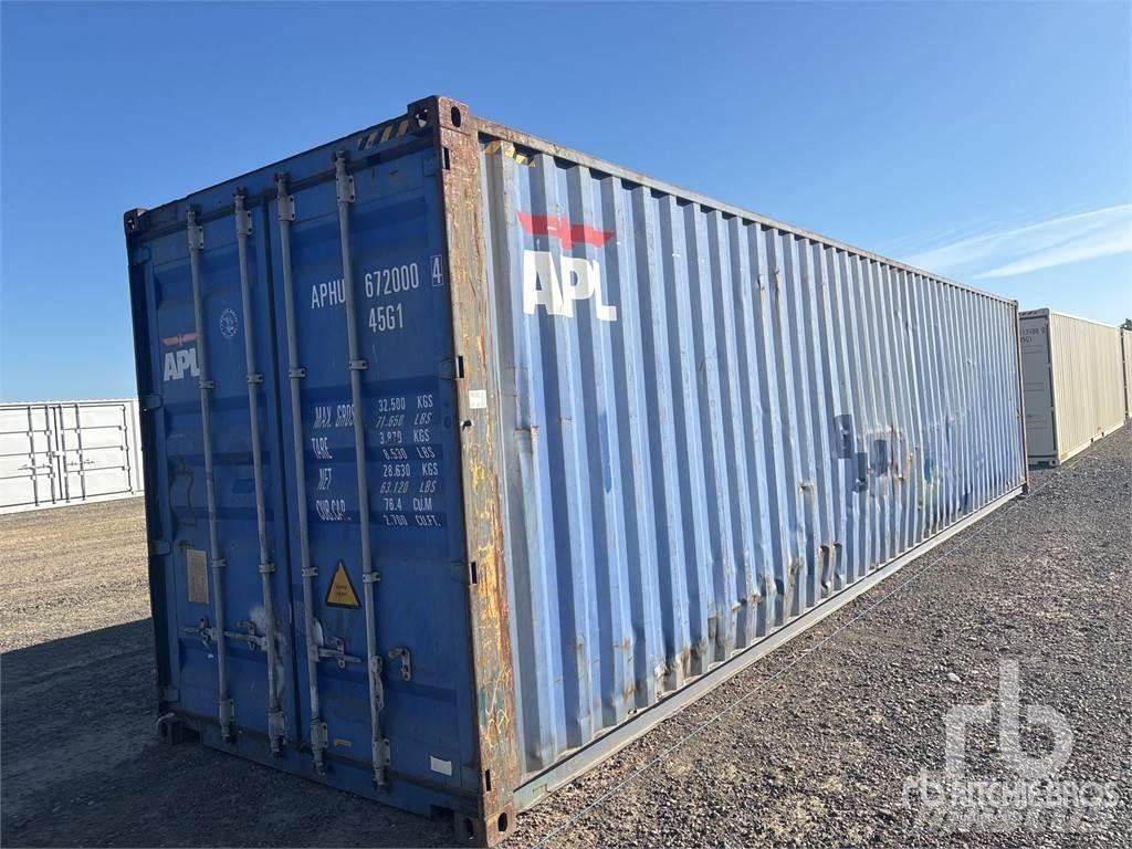  40 ft High Cube Specielle containere