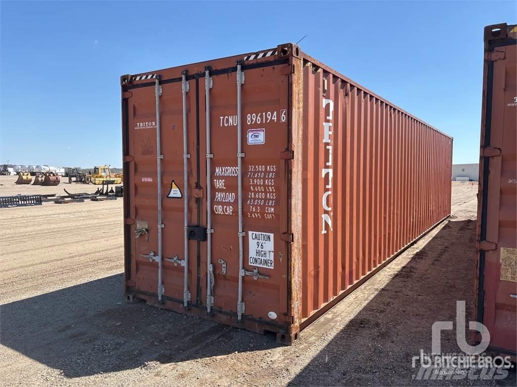  40 ft High Cube Specielle containere